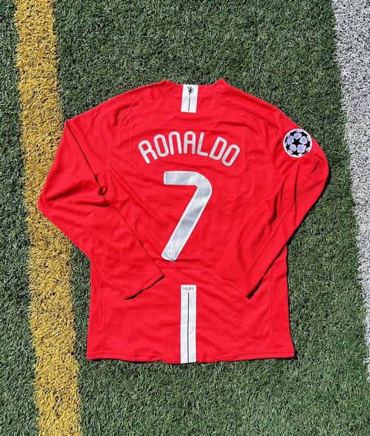 Retro Cristiano Ronaldo 2008 Manchester United UCL Final Jersey