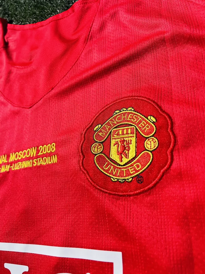 Retro Cristiano Ronaldo 2008 Manchester United UCL Final Jersey